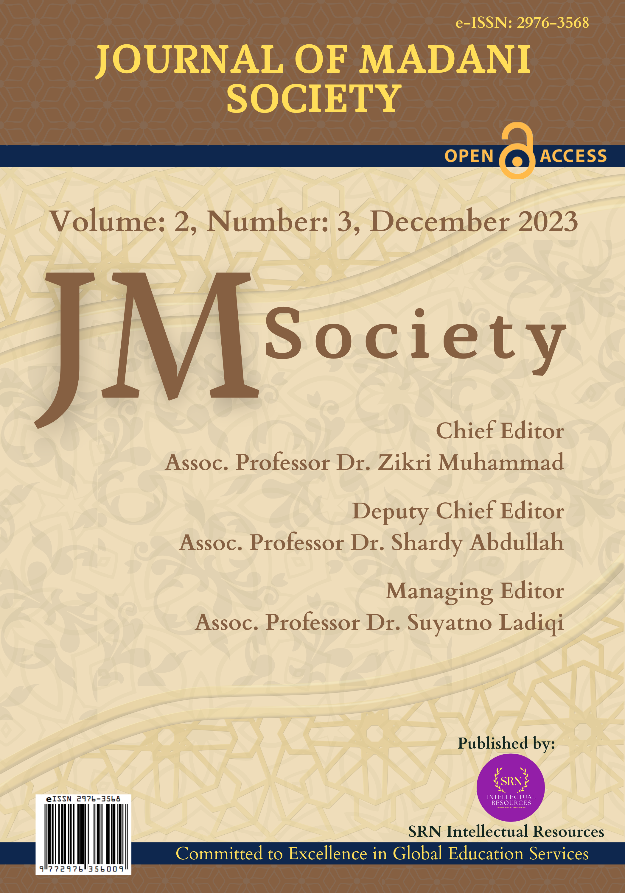 					View Vol. 2 No. 3 (2023): December 2023
				